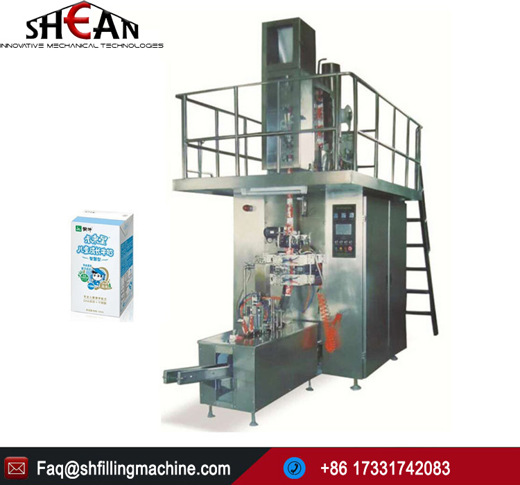 Aseptic 125ml Brick Type Mango Juice Filling Machine