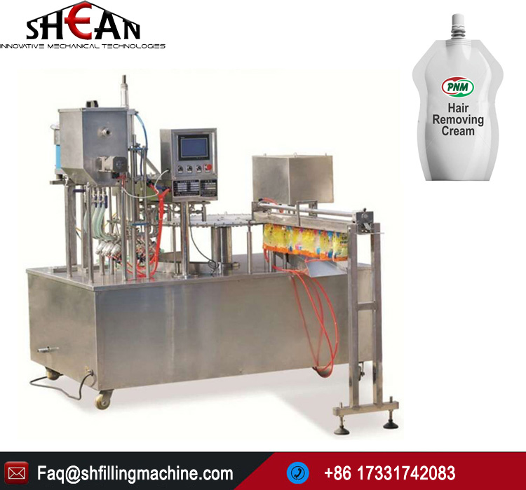 Automatic Doypack Packaging Liquid Filling Machine