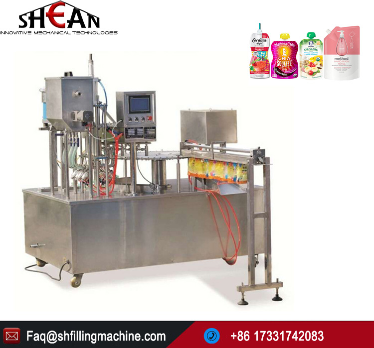 Automatic Stand Up Pouch Juce Packing Machine