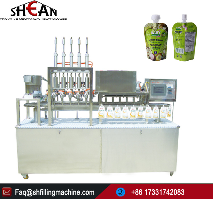 Automatic Standing Bag Grape Juice Filling Machine