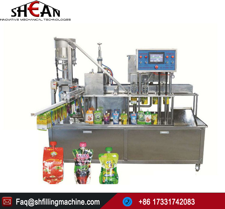 Automatic Standing Bag Sachet Water Filling Machine