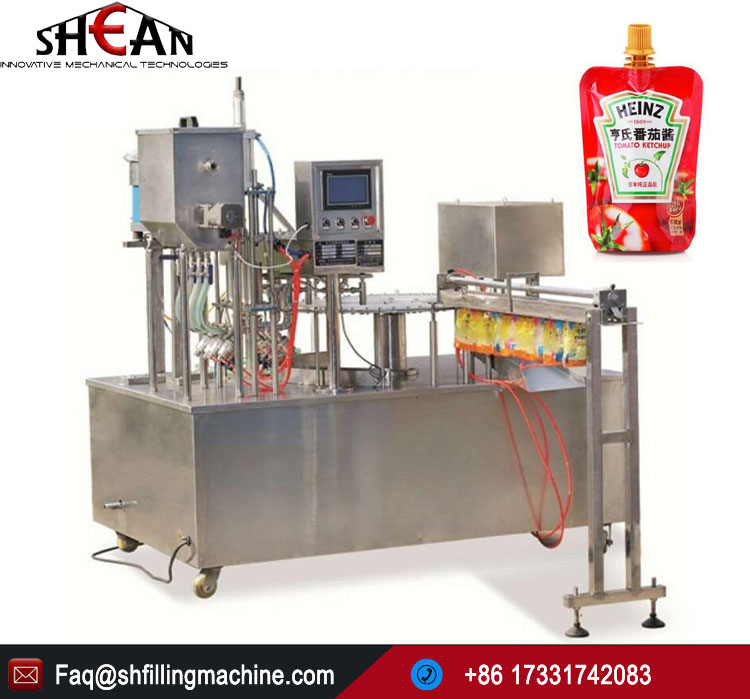 High Speed Sachet Water Doypack Capping Filling Machine