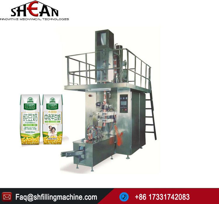 China Factory Diamond Packaging Aseptic Milk Filling Machine Price