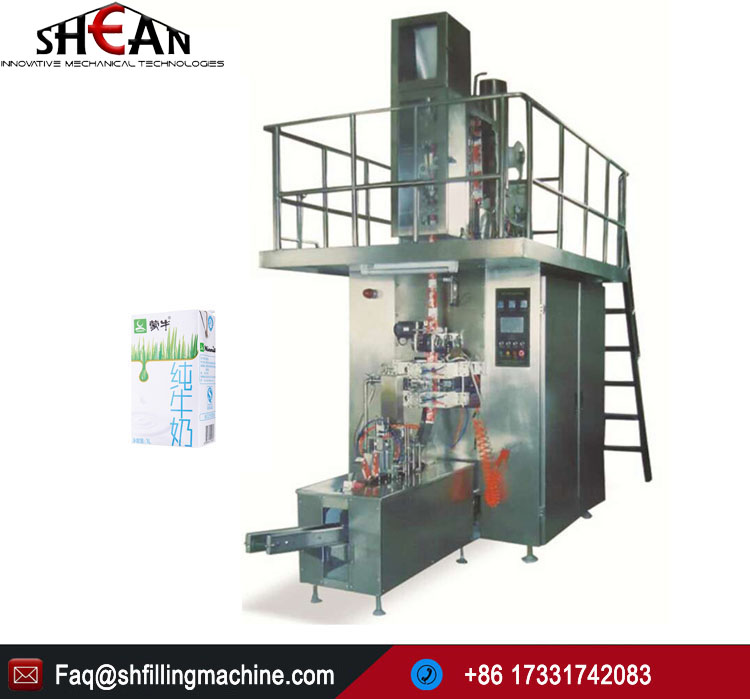 China Factory Aseptic 500ml Milk Tetra Pak Packing Machine Price