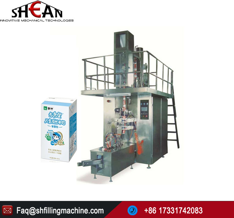 China Factory Aseptic Carton Pure Milk Filling Machine Price