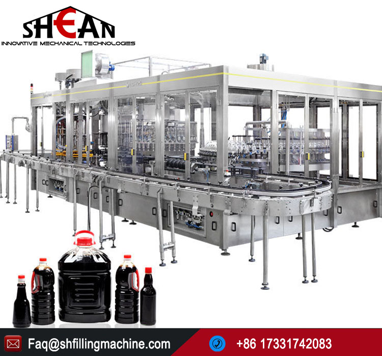 China Factory Automatic Lemon Juice Capping Bottle Filling Machine Price