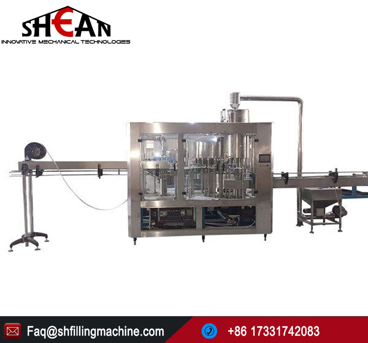 China Factory Automatic PET Plastic Bottle Juice Bottle Filling Machine Price