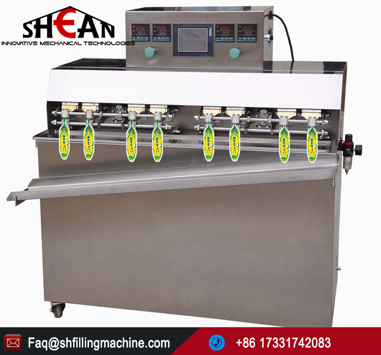 China factory water Pharmaceutical liquid filling machine  standing bag price