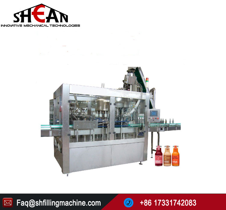 China Factory Automatic Juice Pet Bottle Liquid Capping Filling Machine Price