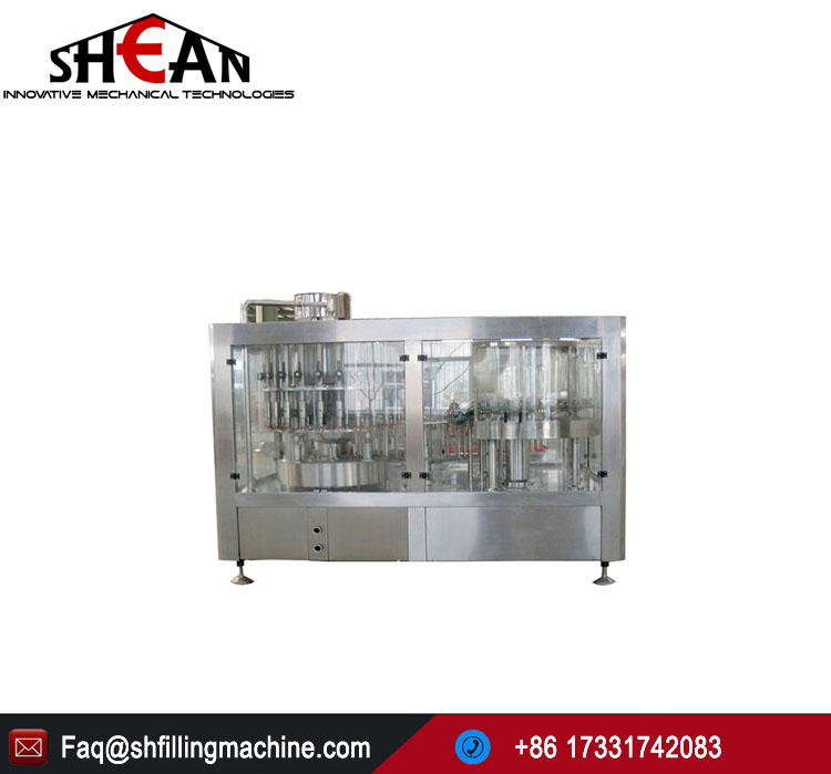 China Factory Automatic Soft Drink Bottle Filling Machine And Labeling Machine Line Price