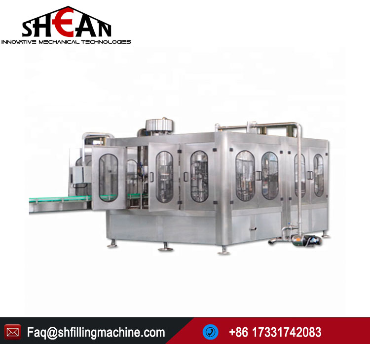 Automatic Fruit Juice Water Pet Bottle Beverage Liquid Filling Packing Bottling Package Machine