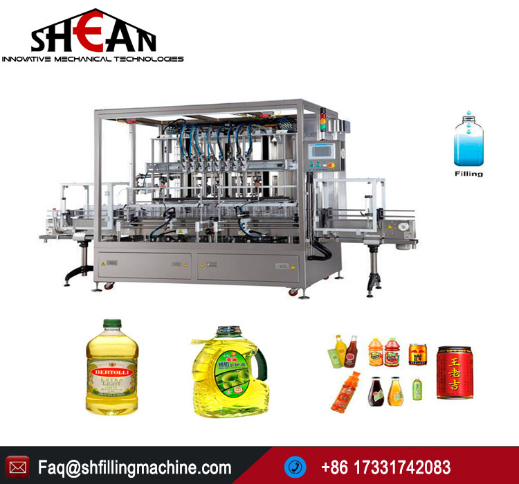 Soybean Oil Filling Machine Bottles and Barrels Capping in China