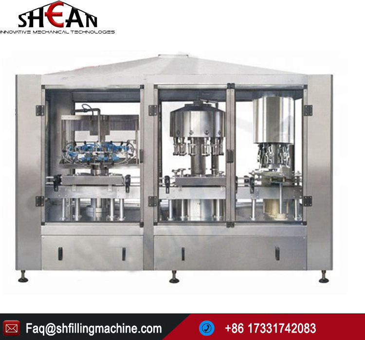 Automatic Wine Bottle Filling Machine SHGDP18-18-6 4000bph